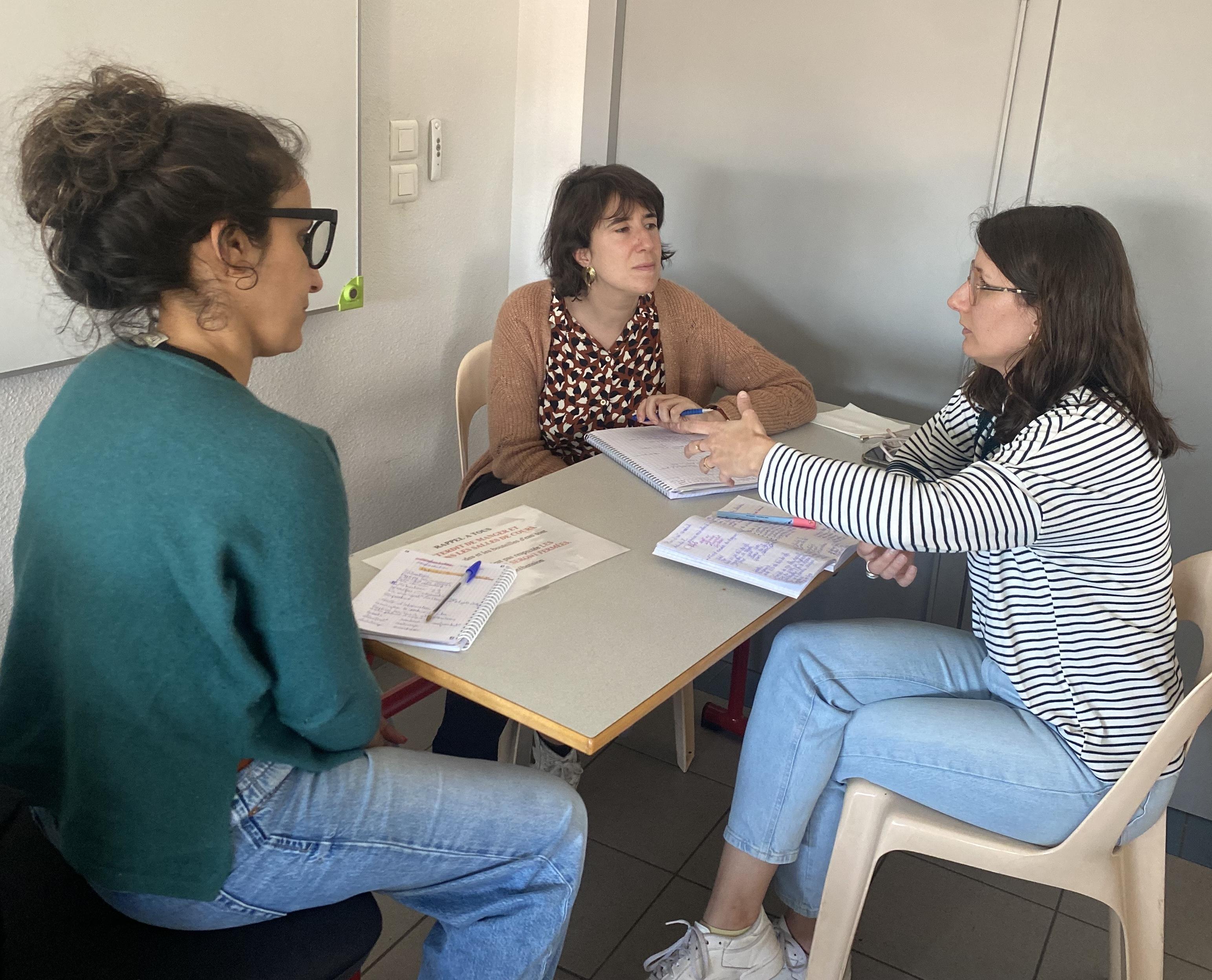 Atelier en groupe le 24 mars